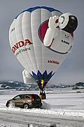 Honda CR-V 2010 am Ballon Festival in Château d'Oex&#8207;